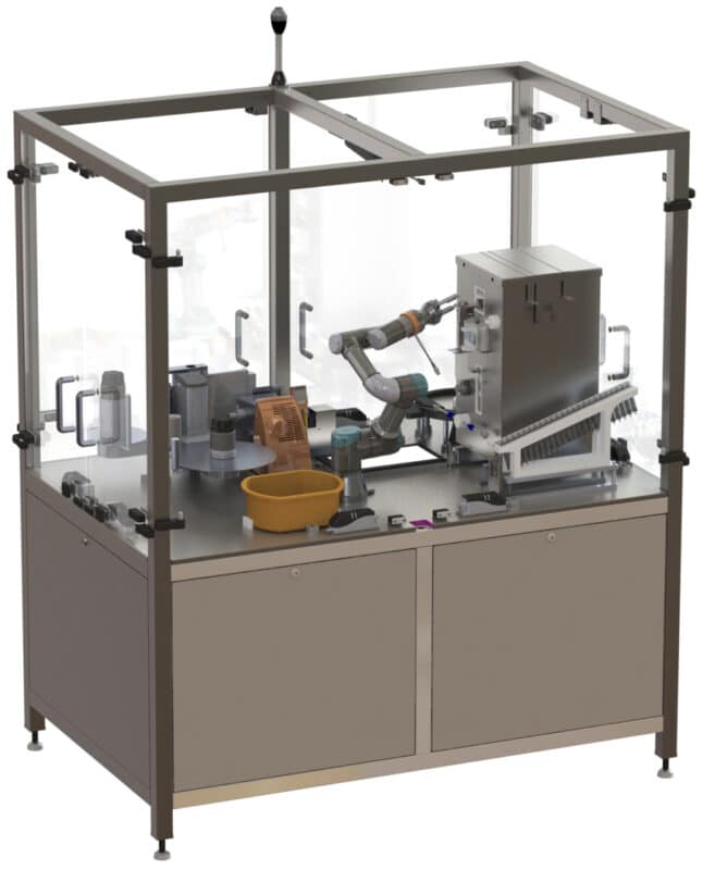 Automated Oral Syringe Packing System by FP Developments